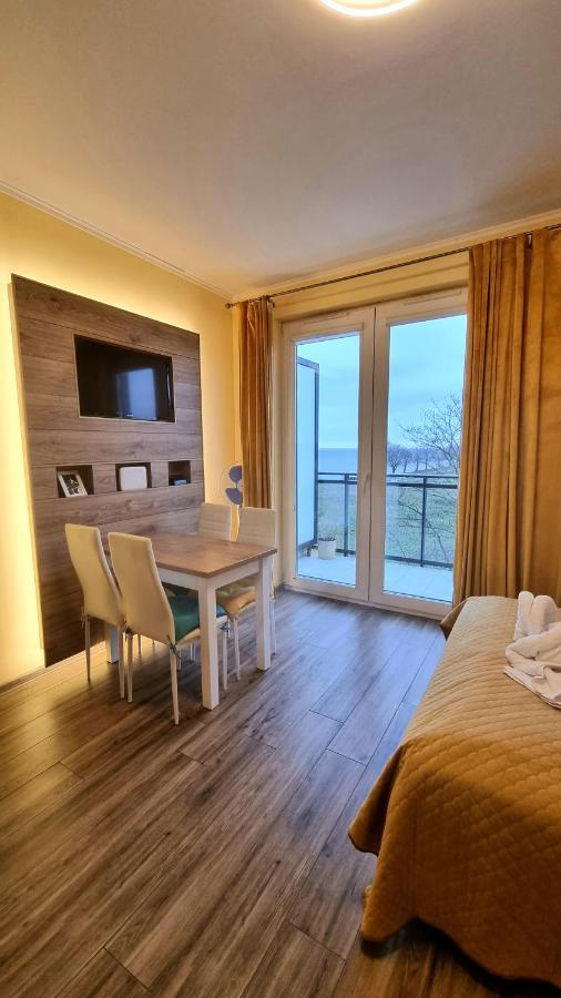 Apartament "Zloty Relaks" Tuz Przy Plazy Z Balkonem Z Widokiem Na Hel I Hamakami Puck Bagian luar foto